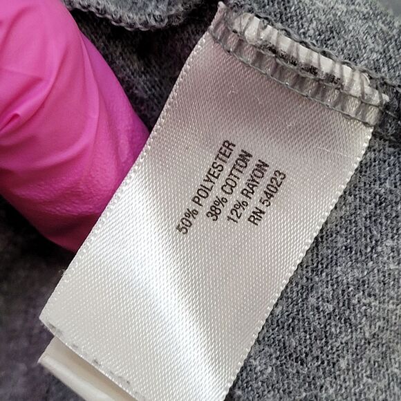 Run DMC Hip-Hop Shirt Womens XL 23x24 Gray Portrait - Picture 7 of 13